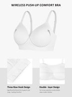 Sujetador push-up sin costuras MyCurve + camiseta moldeadora