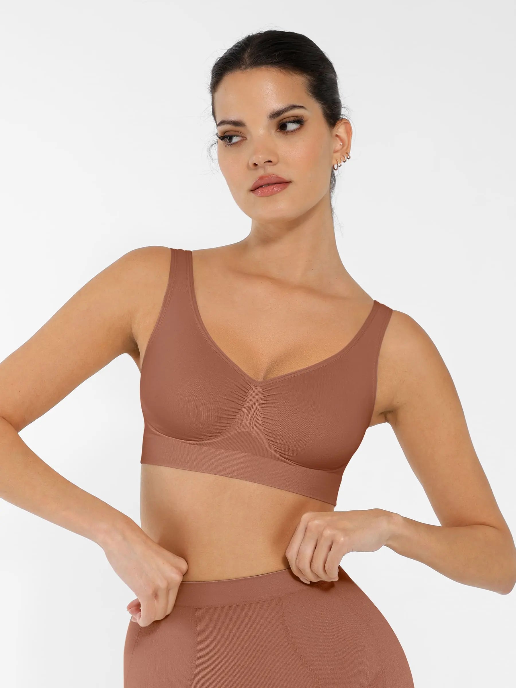 MyCurve No Underwire Wide Straps Everyday Bra