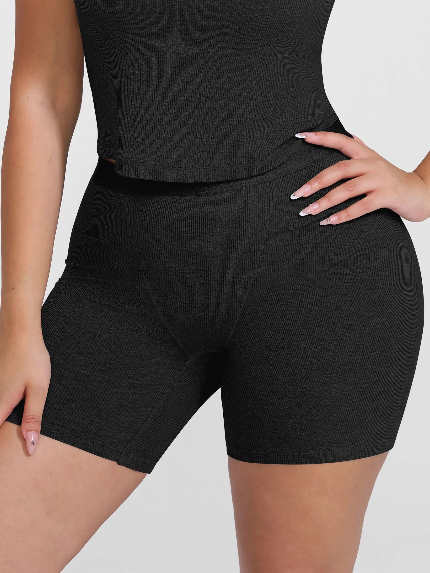 MyCurve Comfortable Stretchy Mid-Waist Boxer Shorts