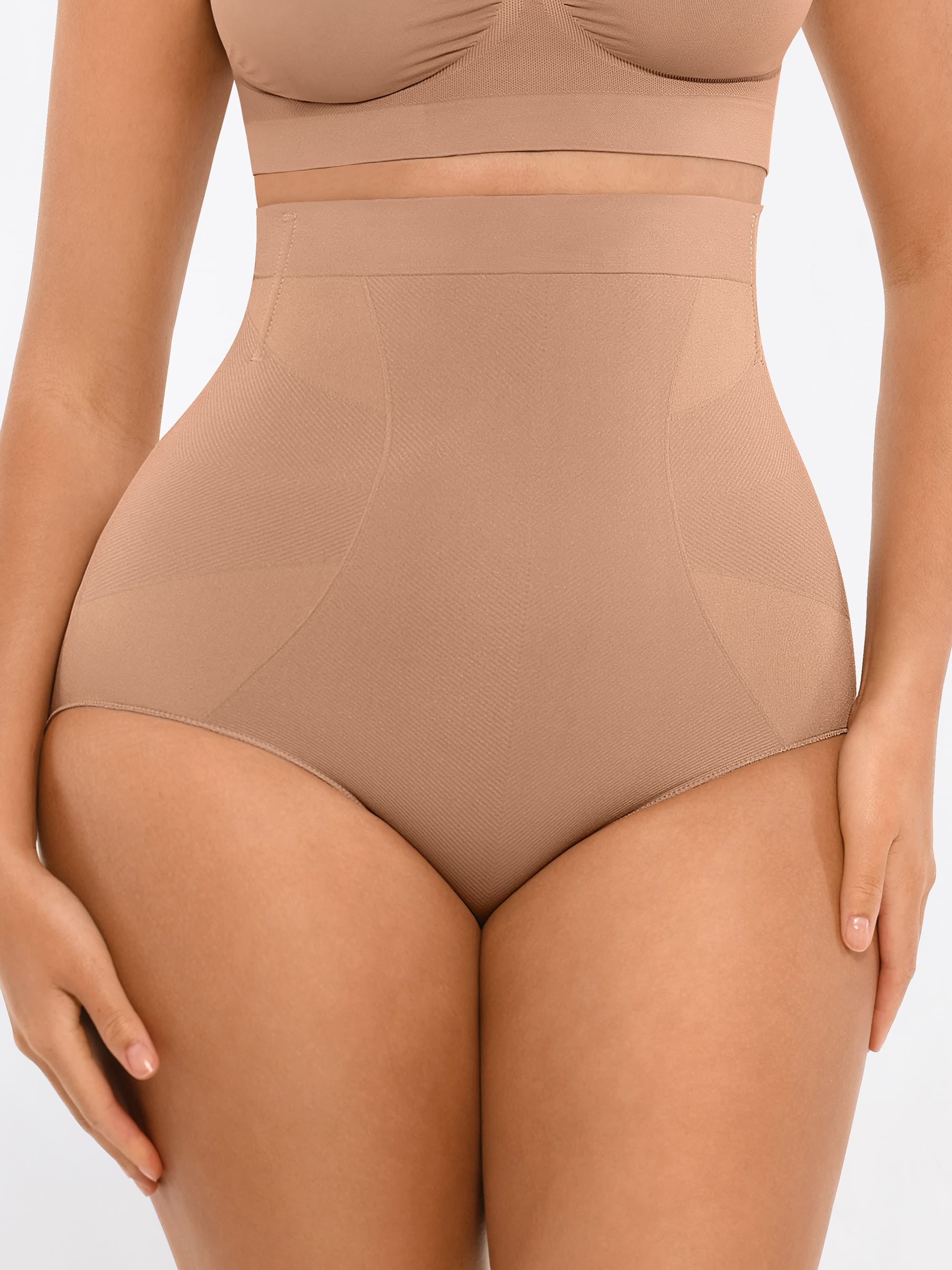 MyCurve High-Waisted Tummy Control Seamless Shapewear Briefs
