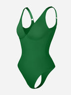 MyCurve Deep V Neck Tummy Control Shapewear Bodysuit