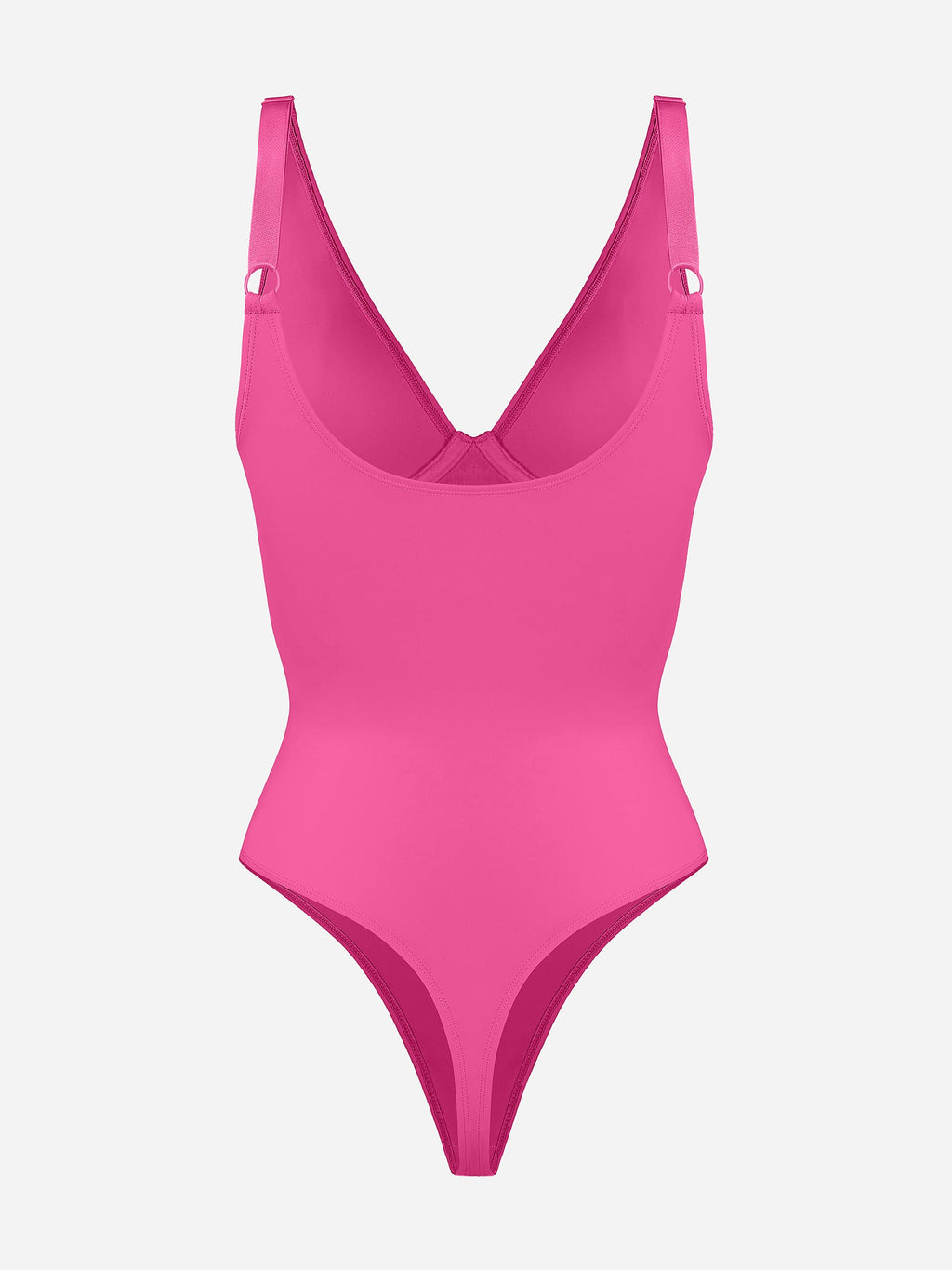 MyCurve Deep V Neck Tummy Control Shapewear Bodysuit