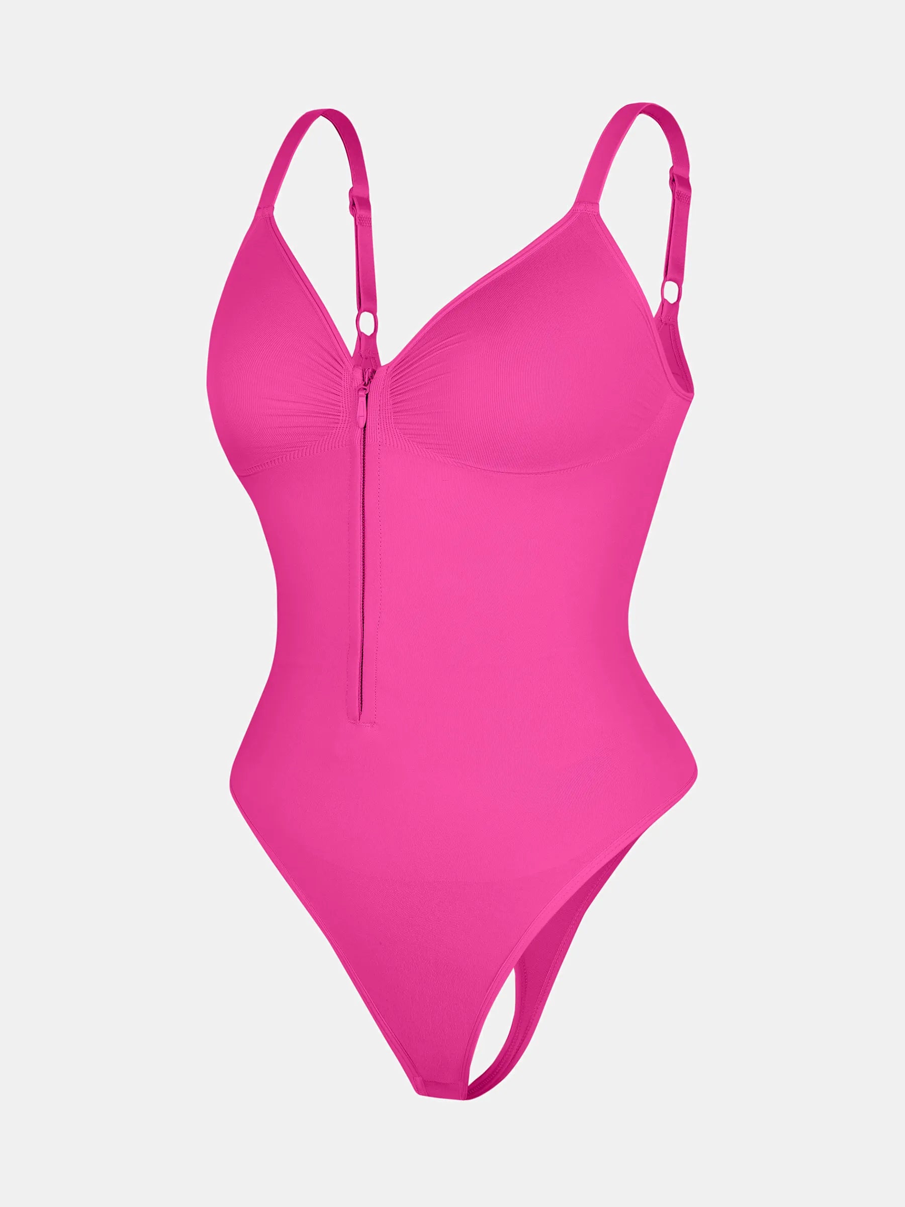 MyCurve  Seamless Shaping Tummy Control Zipper Bodysuit