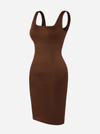 MyCurve Seamless Square Neck Shaping Dress