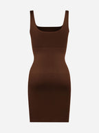 MyCurve Seamless Square Neck Shaping Dress