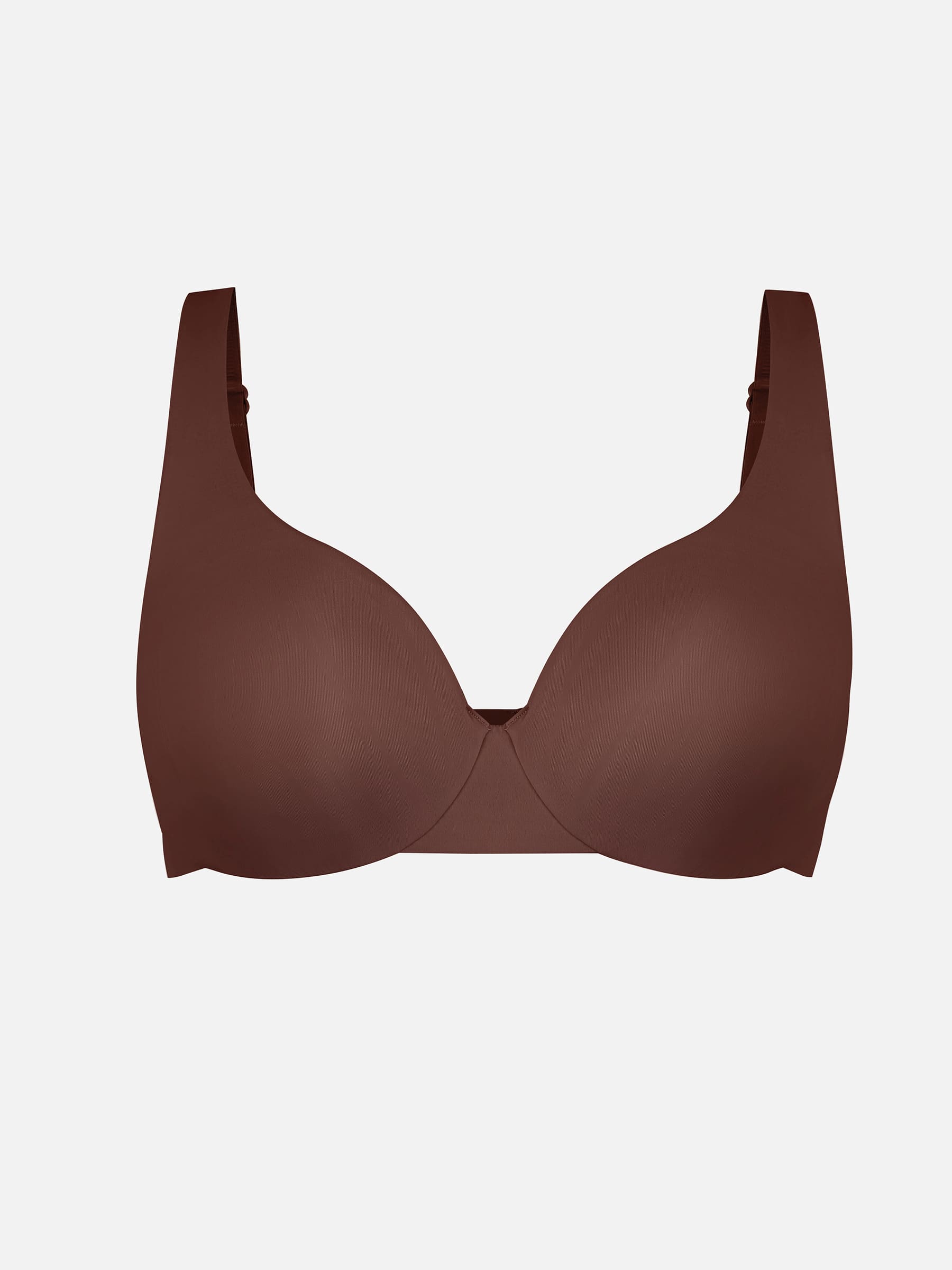 MyCurve Underwire Adjustable Deep V-neck Bra