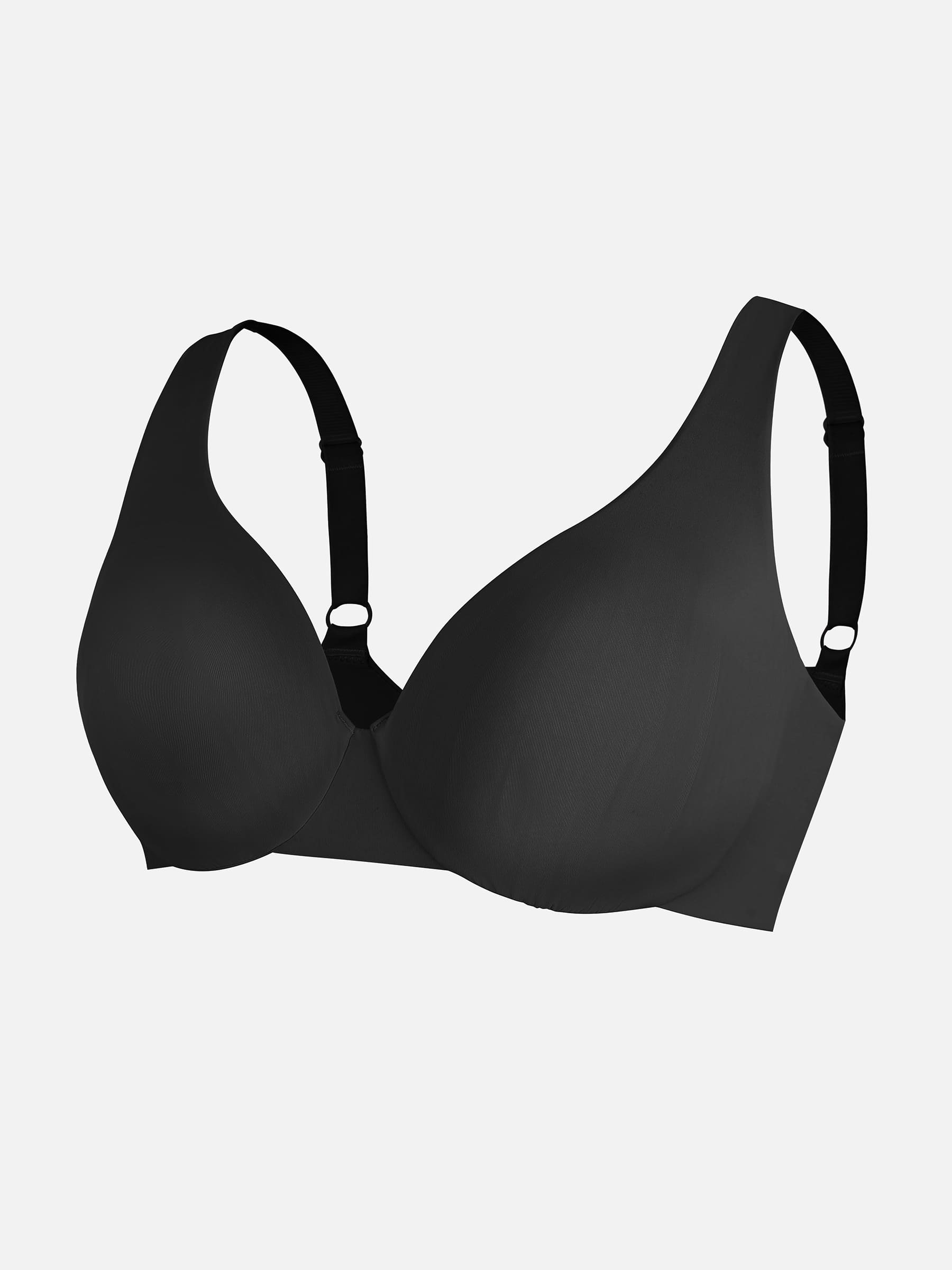 MyCurve Underwire Adjustable Deep V-neck Bra