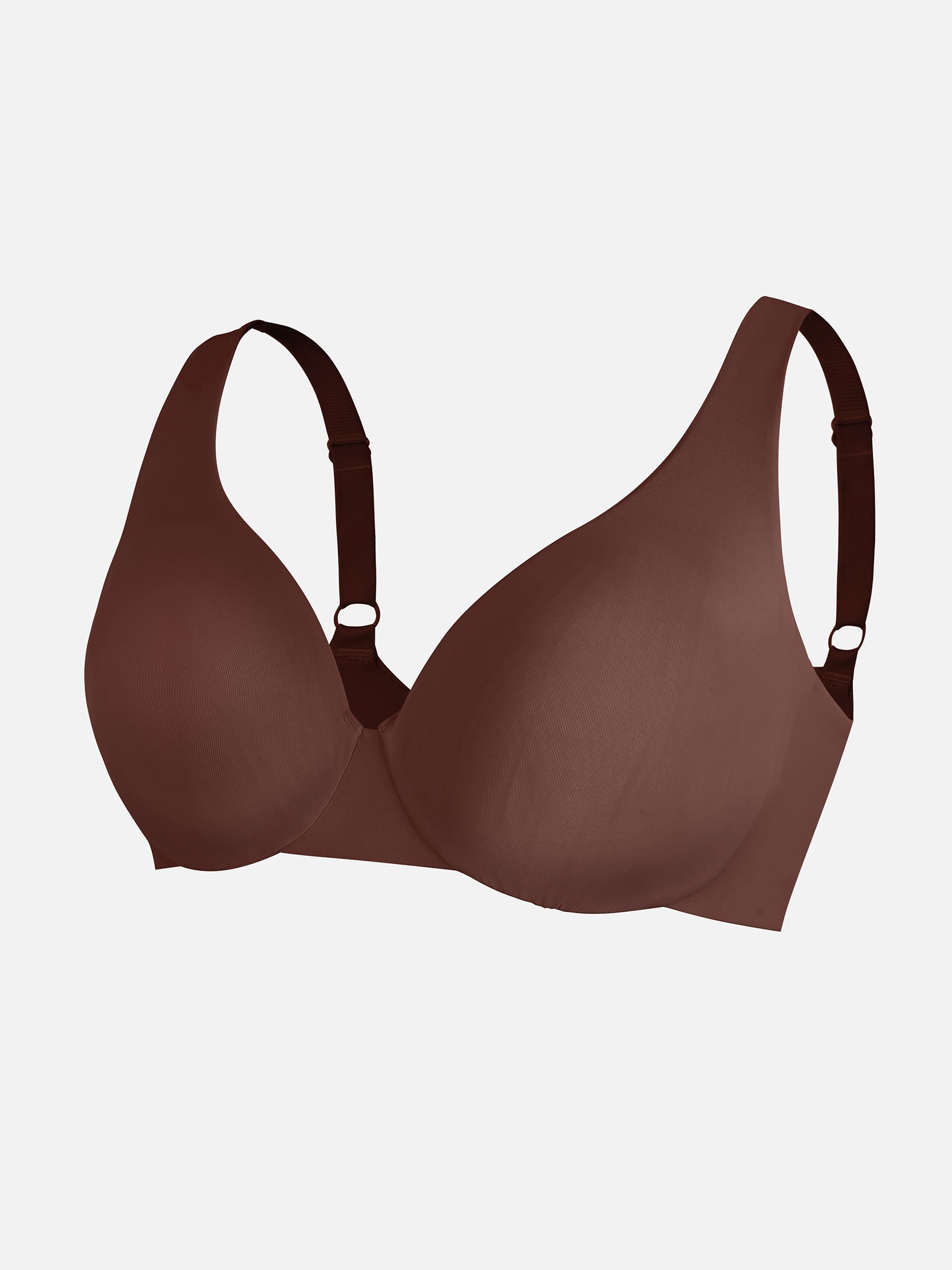 MyCurve Underwire Adjustable Deep V-neck Bra