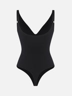 MyCurve Deep V Neck Tummy Control Shapewear Bodysuit