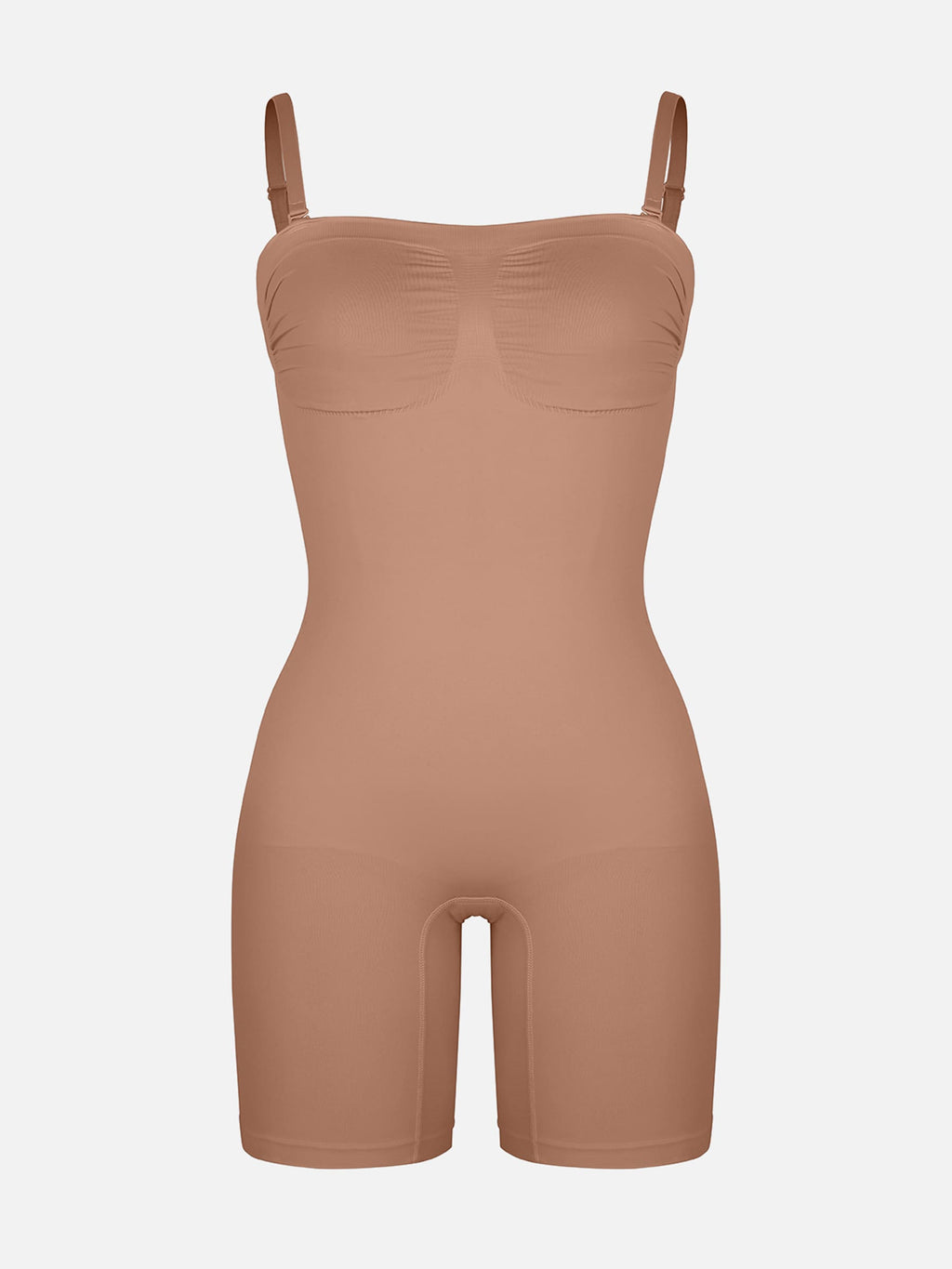 MyCurve Strapless Seamless Bodysuit with Removable Straps
