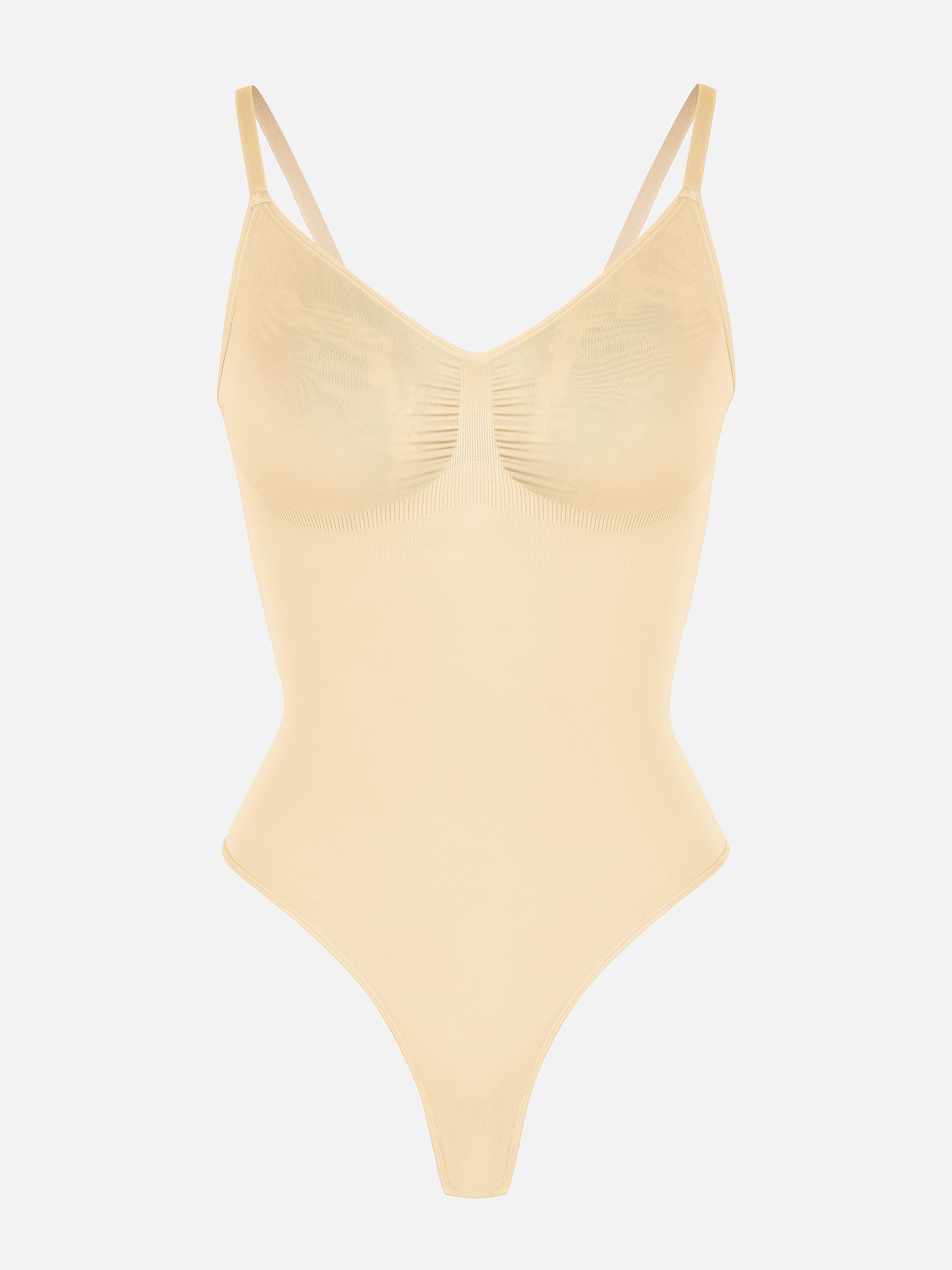 MyCurve Tummy Control Seamless Thong Bodysuit