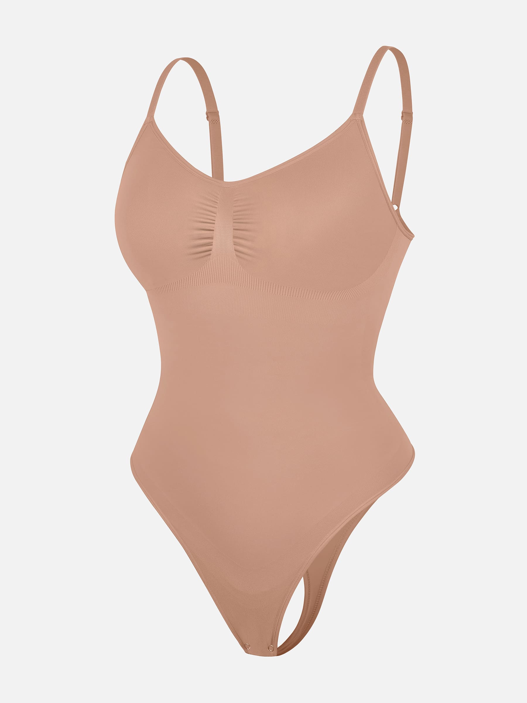 MyCurve Tummy Control Seamless Thong Bodysuit