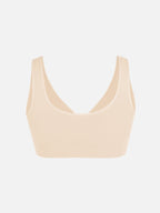 Conjunto de sujetador de tirantes anchos sin costuras y braguita moldeadora de abdomen sin costuras MyCurve