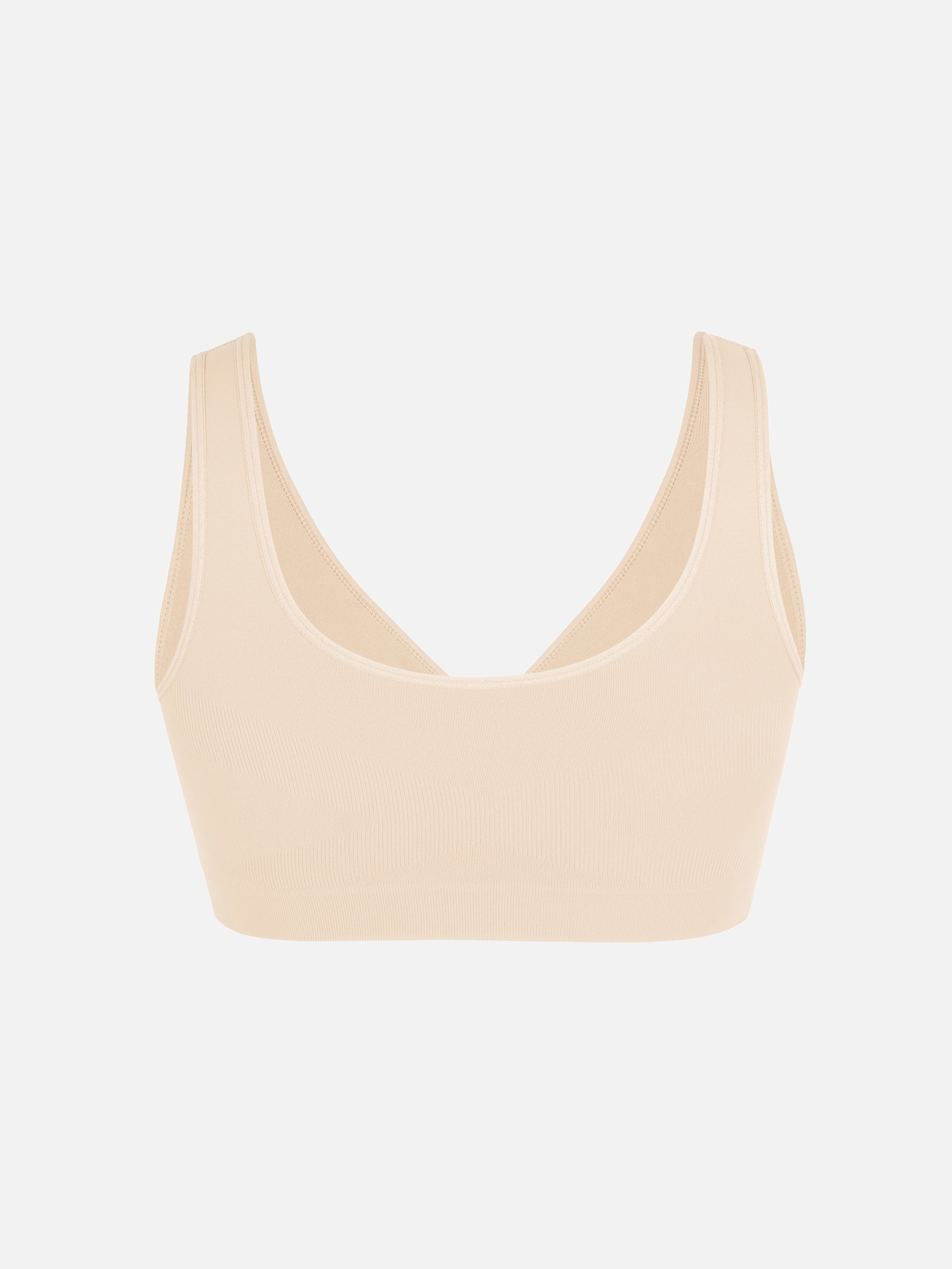 Conjunto de sujetador de tirantes anchos sin costuras y braguita moldeadora de abdomen sin costuras MyCurve