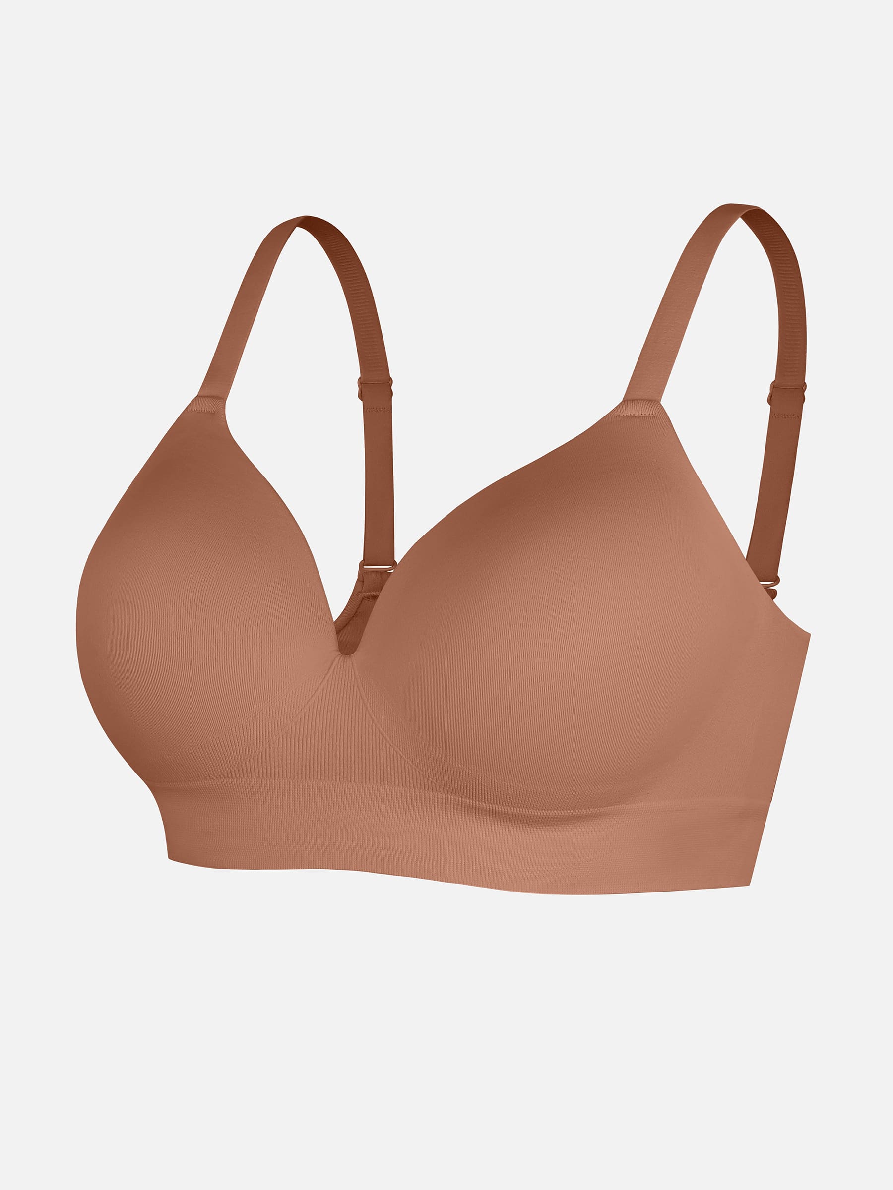Conjunto de sujetador push-up sin costuras y cobertura completa MyCurve