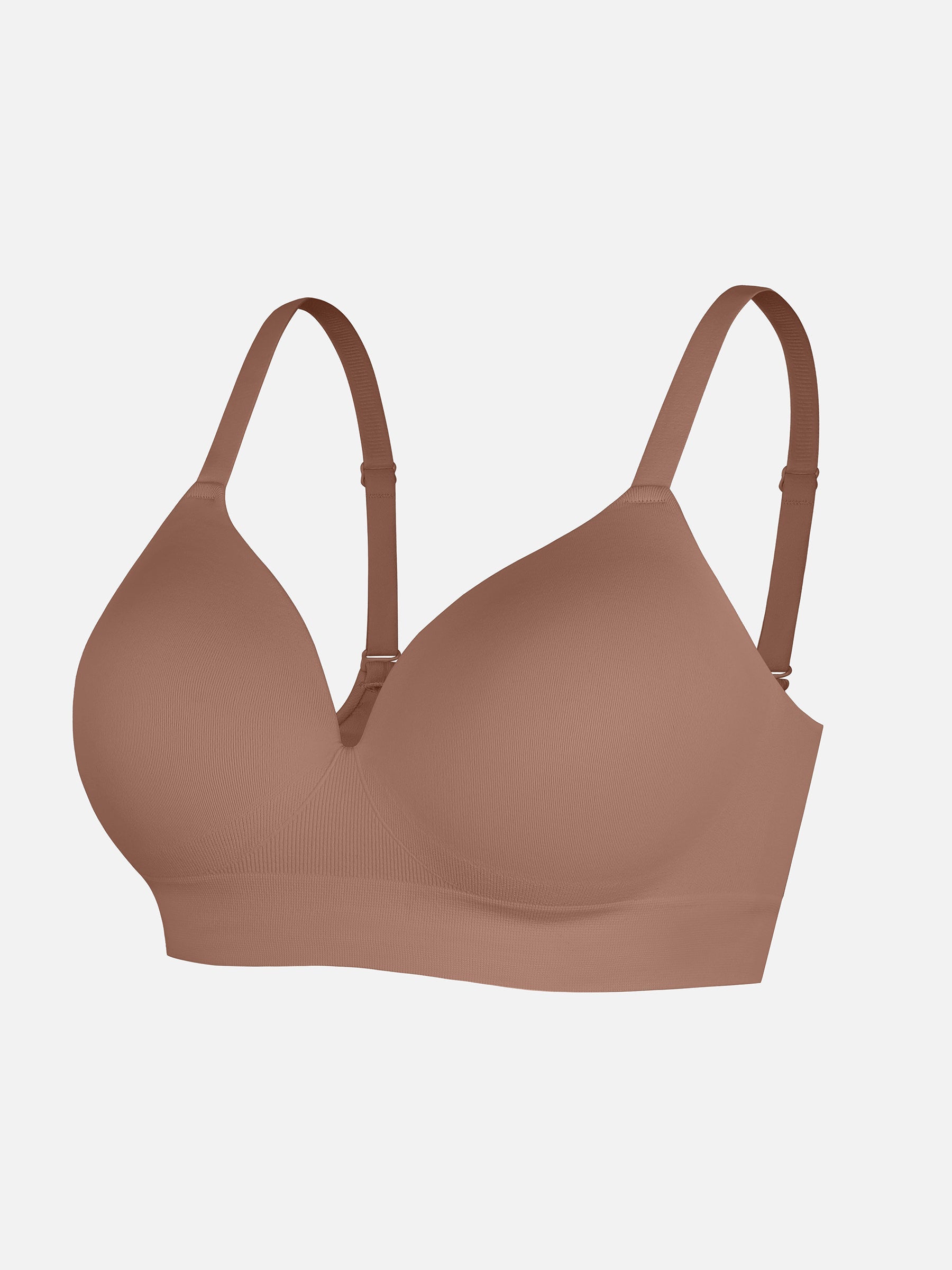 Conjunto de sujetador push-up sin costuras y cobertura completa MyCurve