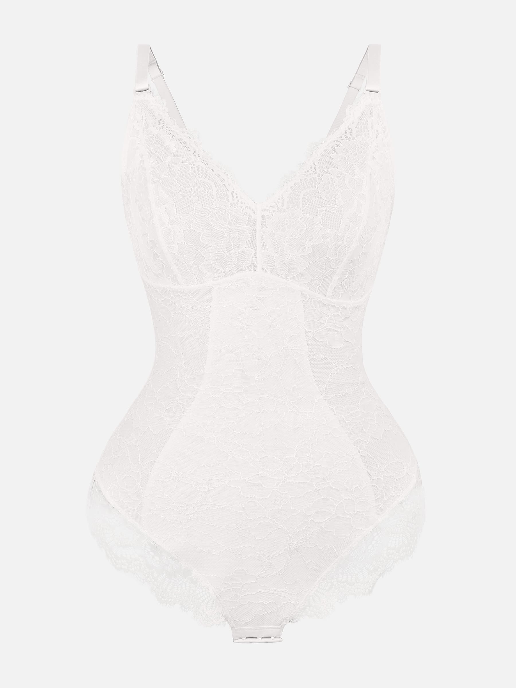 MyCurve Low-back Ultra-versatile Lace Bodysuit