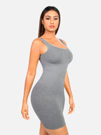 MyCurve Seamless Square Neck Shaping Dress