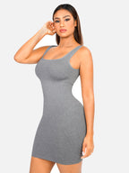 MyCurve Seamless Square Neck Shaping Dress