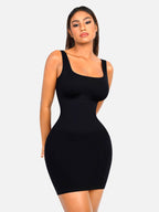 MyCurve Seamless Square Neck Shaping Dress