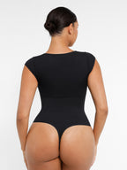 MyCurve Bodysuit Tummy Control Shapewear Body Shaper Jumpsuit Top Going Out Shirt