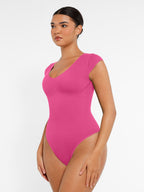 MyCurve Bodysuit Tummy Control Shapewear Body Shaper Jumpsuit Top Going Out Shirt