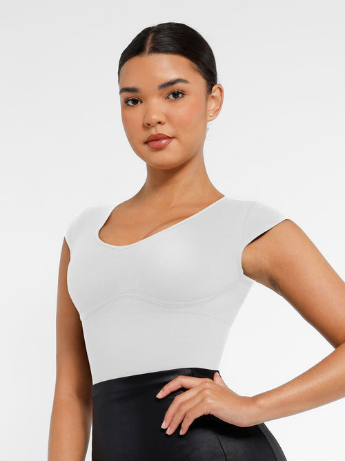 Body gainant MyCurve, contrôle du ventre, combinaison sculptante, top chemisier pour sortir