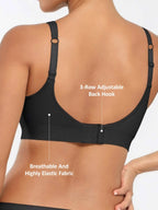 MyCurve Built-in Soft Cups Full Coverage Wireless Bra