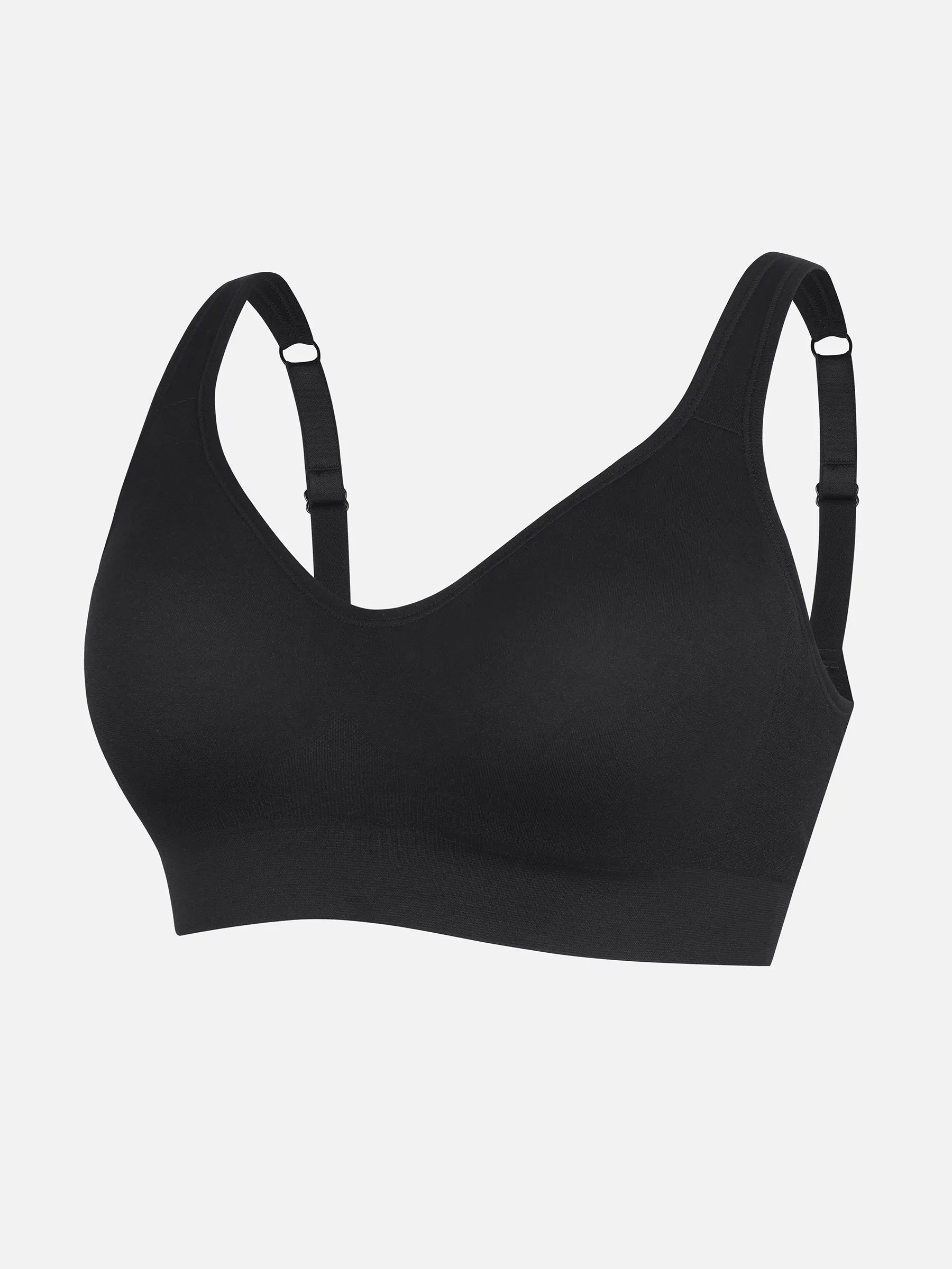 MyCurve Built-in Soft Cups Full Coverage Wireless Bra