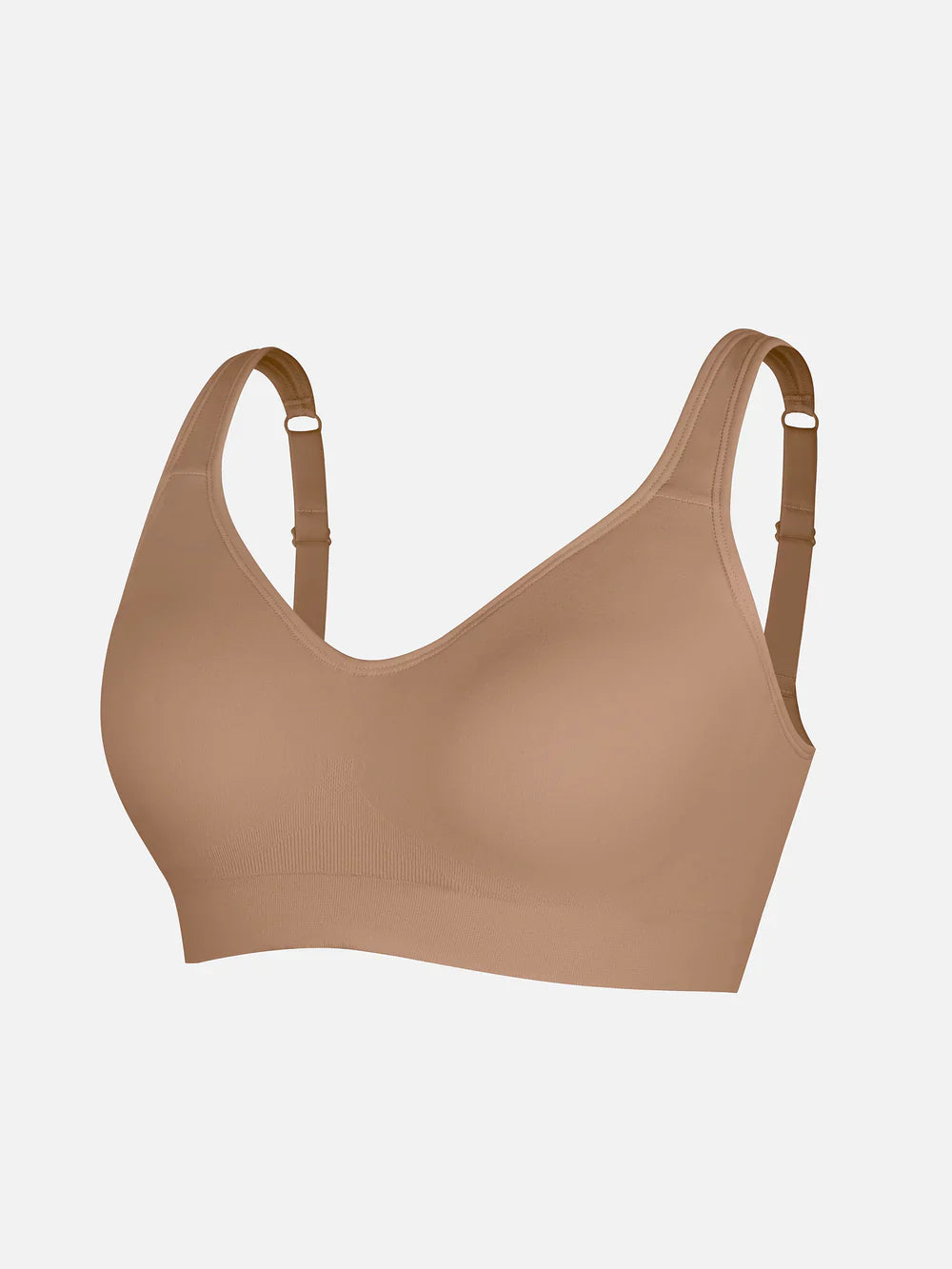 MyCurve Built-in Soft Cups Full Coverage Wireless Bra