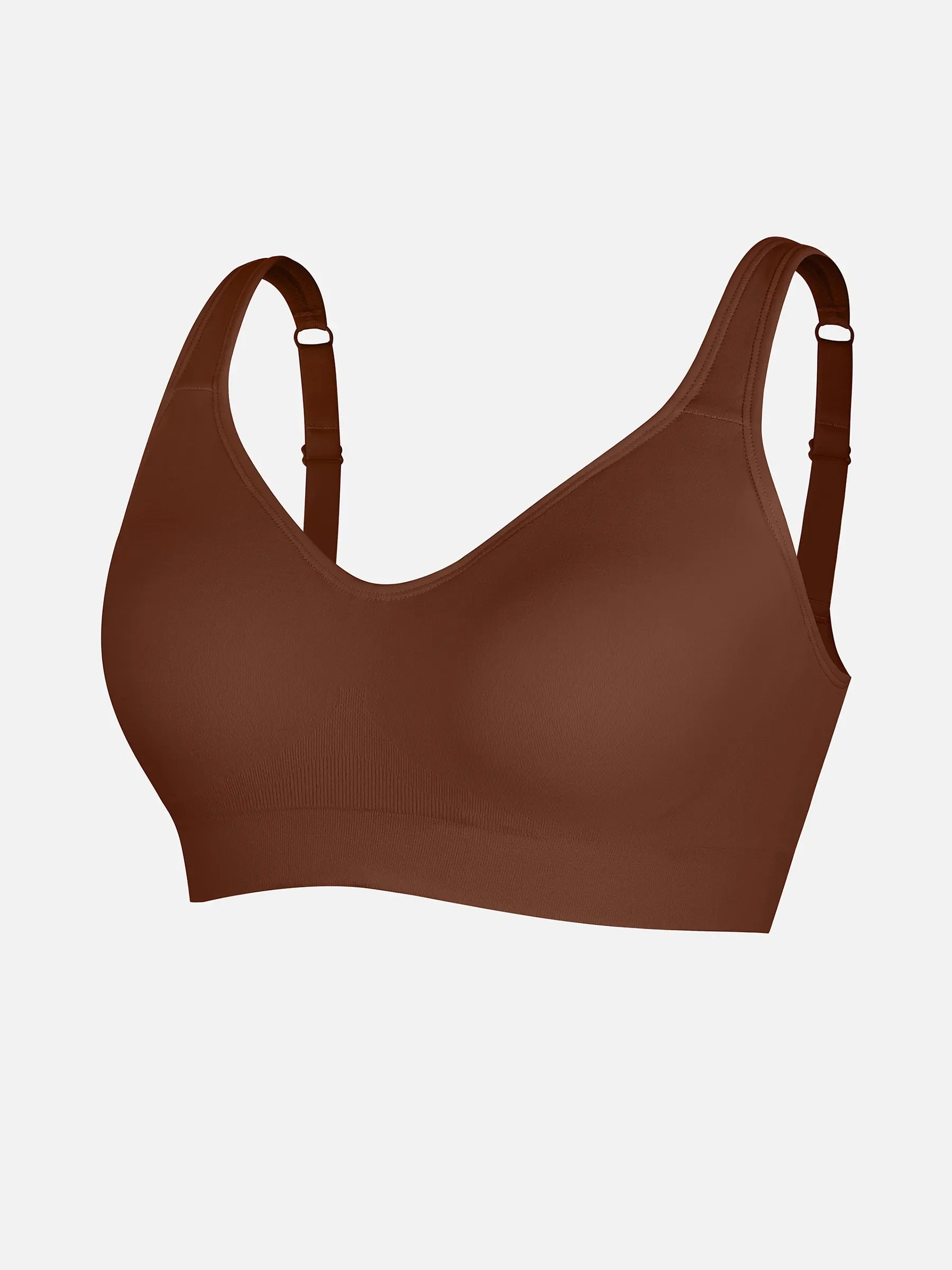 MyCurve Built-in Soft Cups Full Coverage Wireless Bra