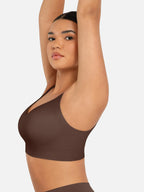 MyCurve Built-in Soft Cups Full Coverage Wireless Bra