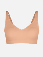 MyCurve Built-in Soft Cups Full Coverage Wireless Bra