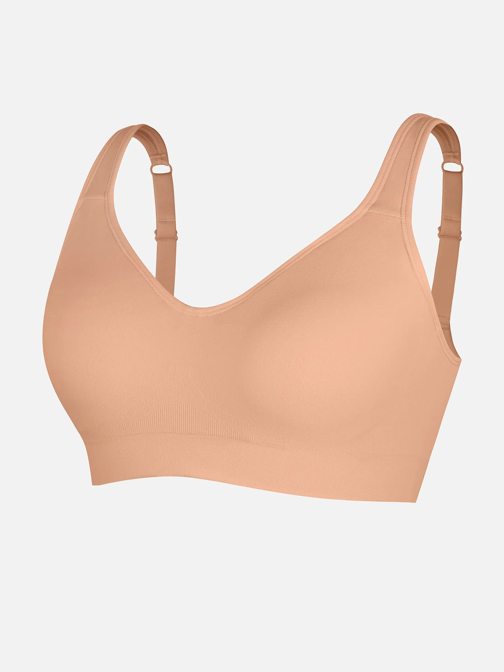 MyCurve Built-in Soft Cups Full Coverage Wireless Bra