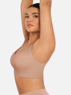 MyCurve Built-in Soft Cups Full Coverage Wireless Bra