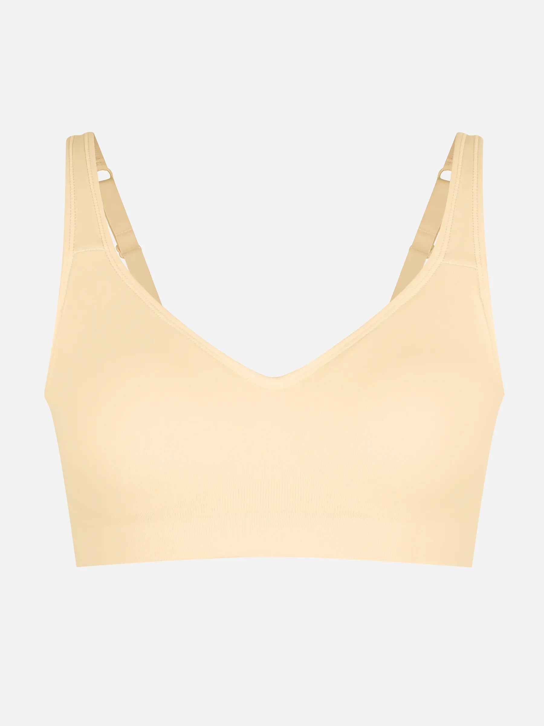 MyCurve Built-in Soft Cups Full Coverage Wireless Bra
