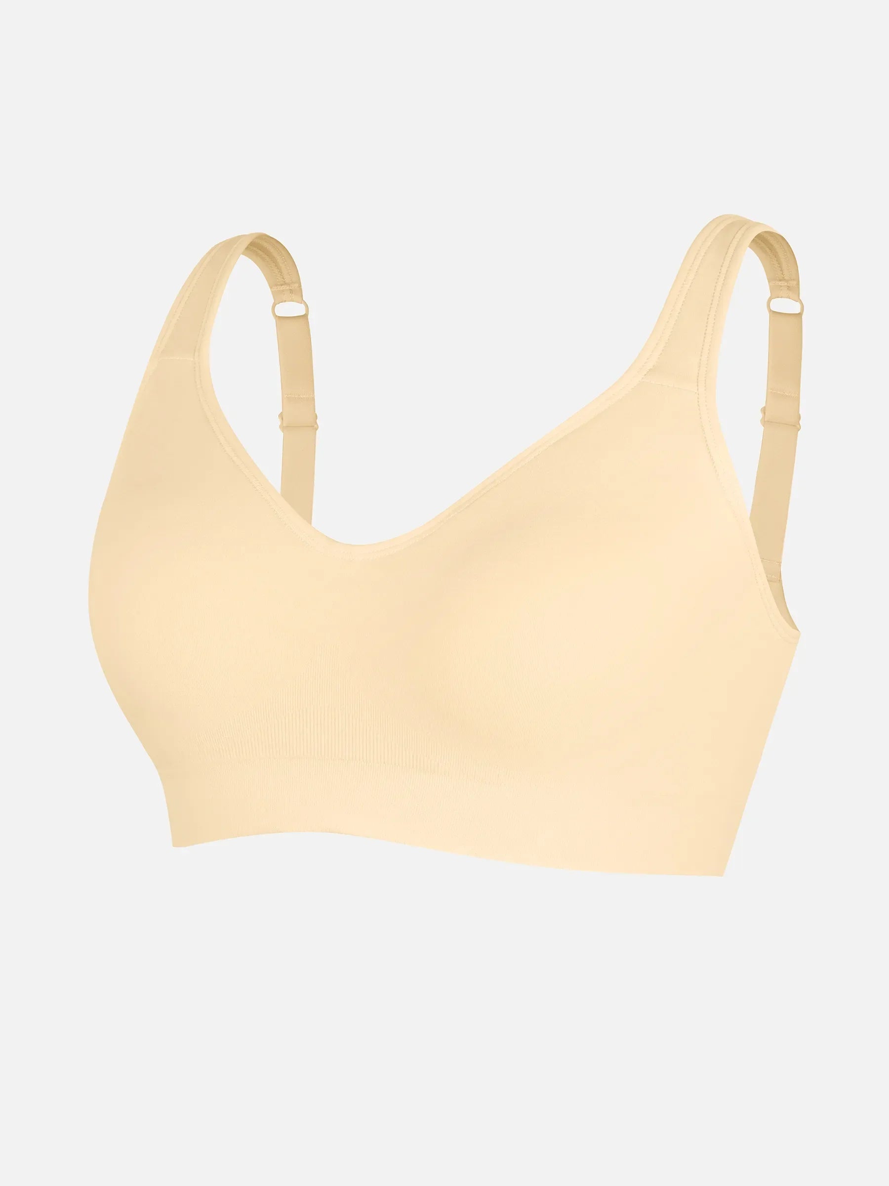 MyCurve Built-in Soft Cups Full Coverage Wireless Bra