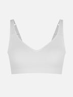 MyCurve Built-in Soft Cups Full Coverage Wireless Bra