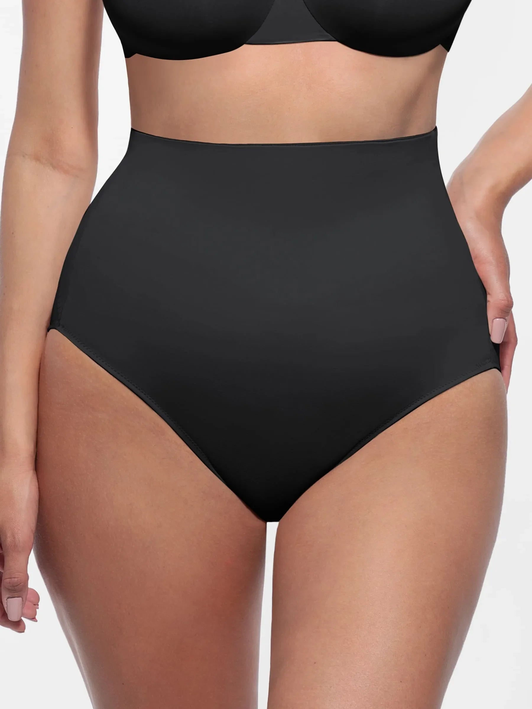 MyCurve Built-in Elastic Mid-Waist Shaping Panties