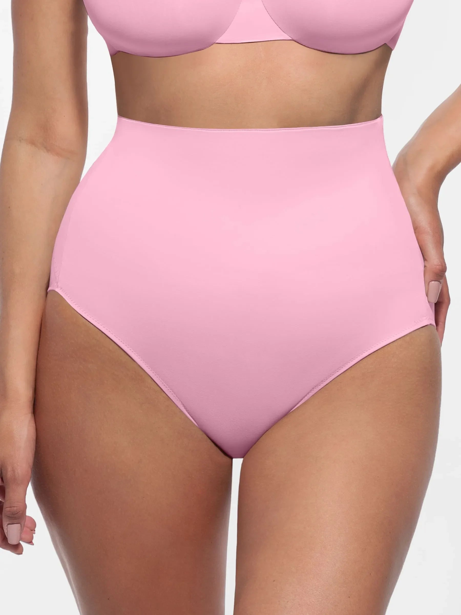 MyCurve Built-in Elastic Mid-Waist Shaping Panties