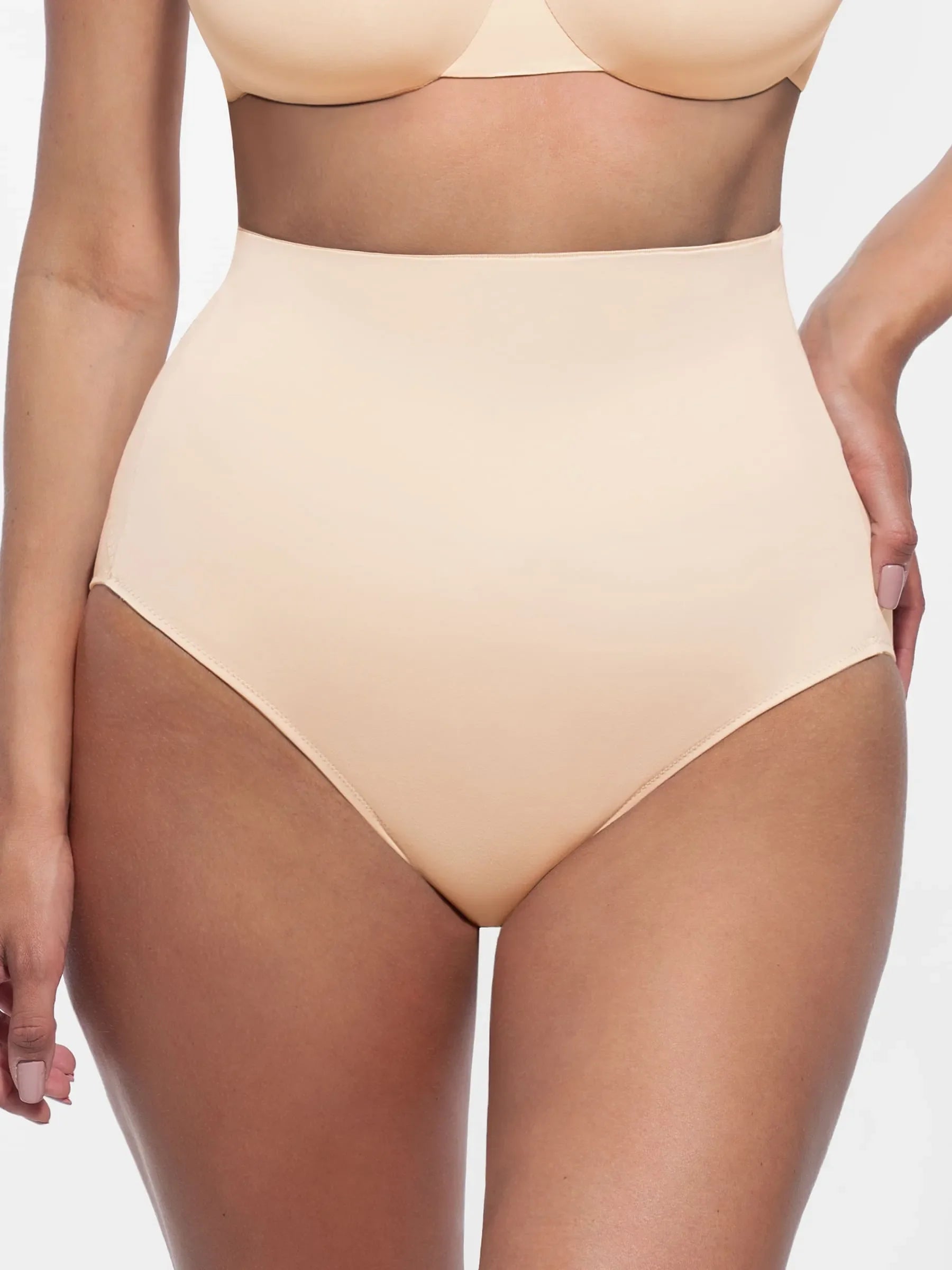 MyCurve Built-in Elastic Mid-Waist Shaping Panties