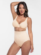 MyCurve Built-in Elastic Mid-Waist Shaping Panties