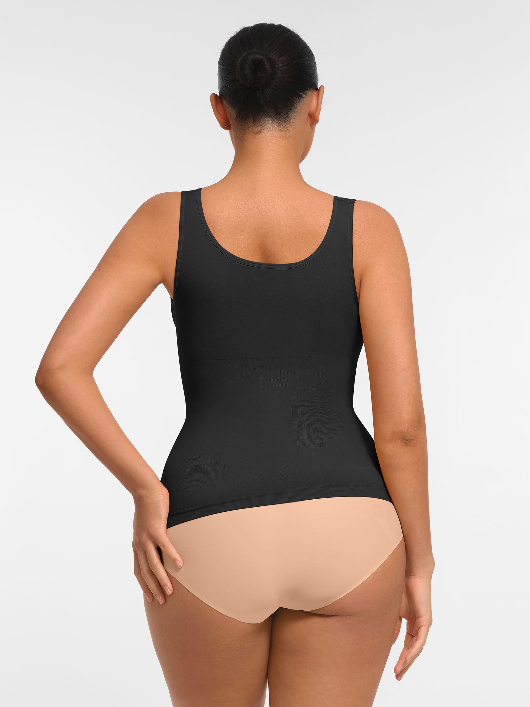 MyCurve Bust Support Waist and Abdomen Control Shape  Wide Straps Tank Top