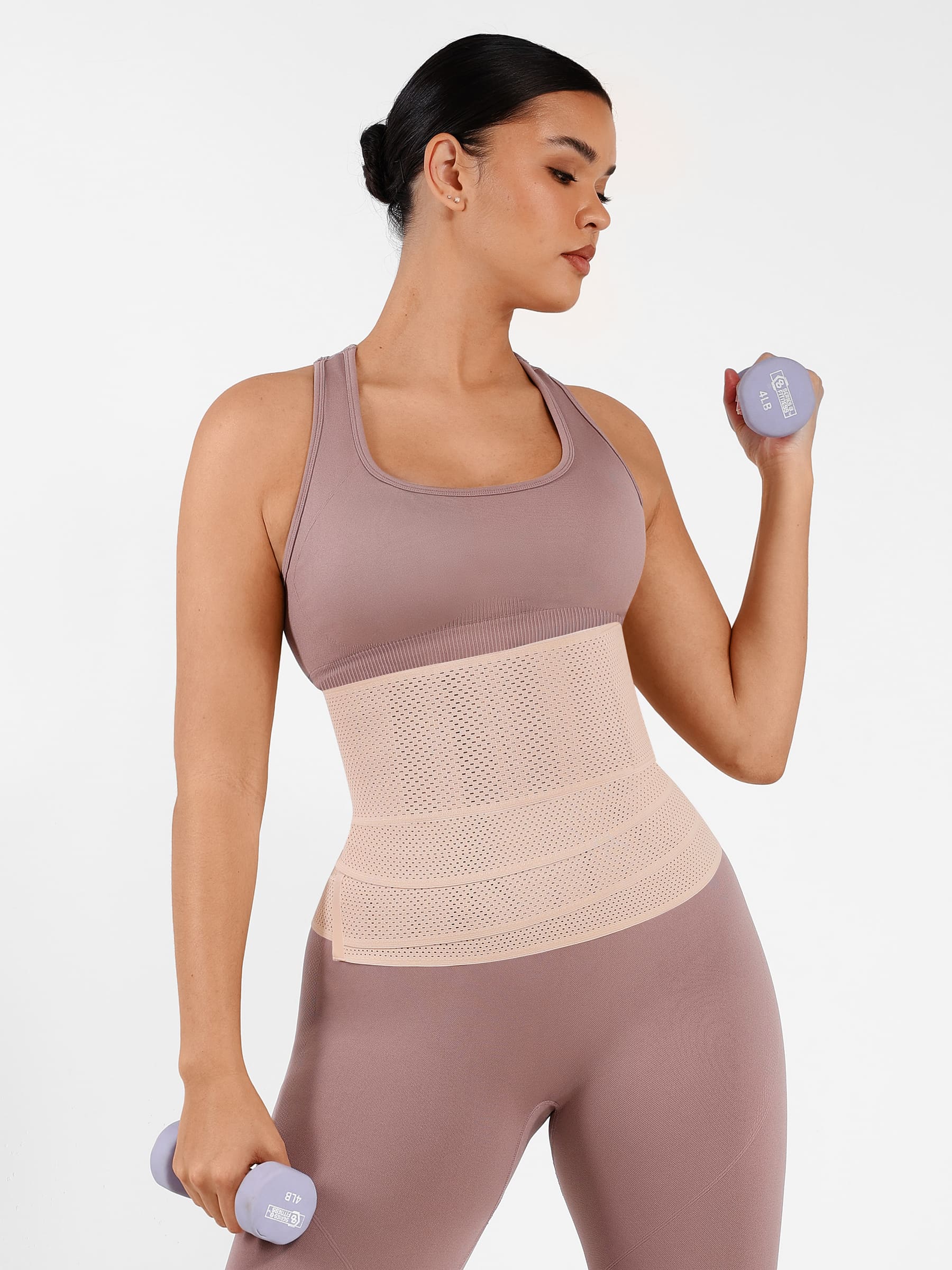 MyCurve Elastic Waist Trainer Girdle Adjustable Slimming Belts