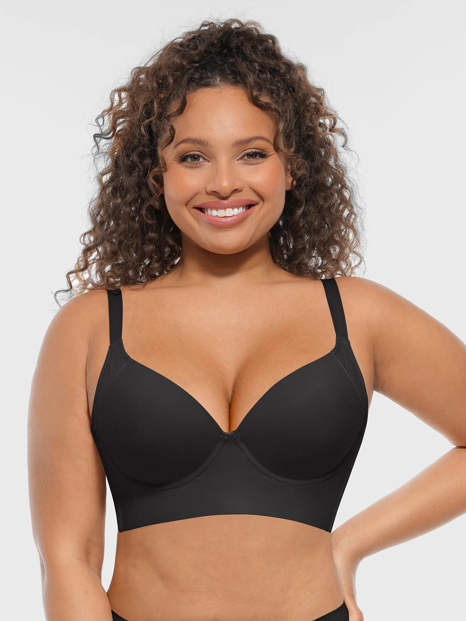 MyCurve Full-Support Underwire Push-Up Bra