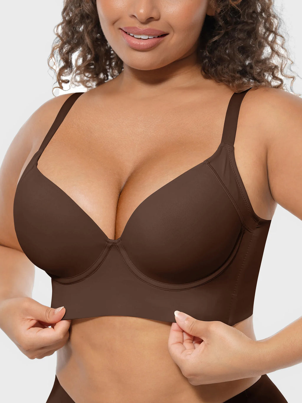 MyCurve Full-Support Underwire Push-Up Bra