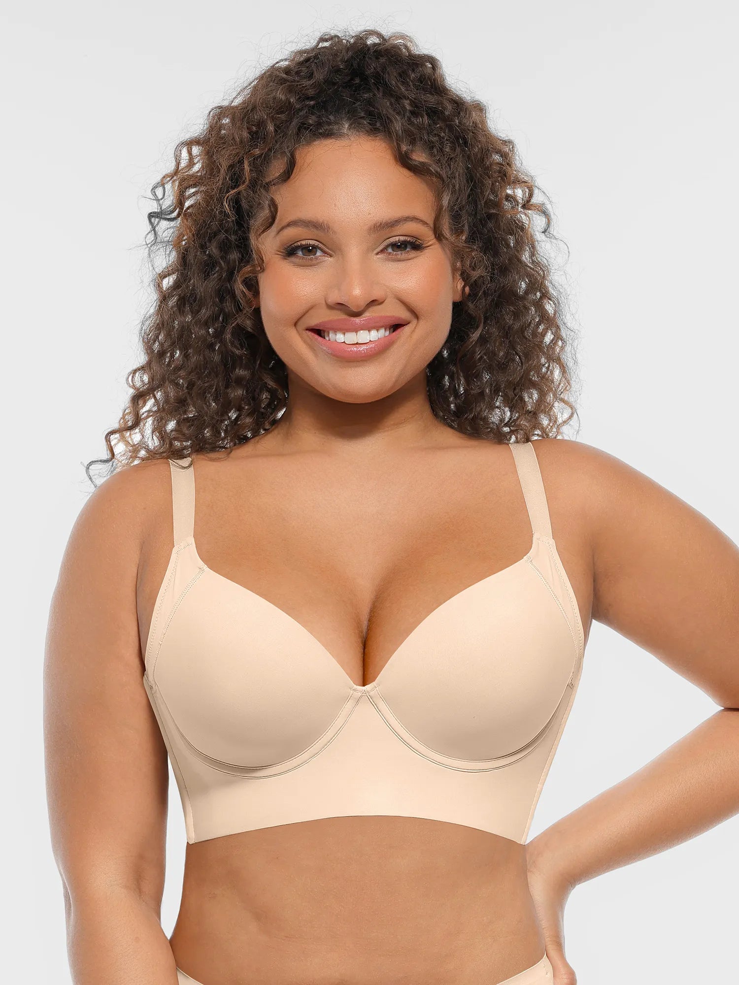 MyCurve Full-Support Underwire Push-Up Bra