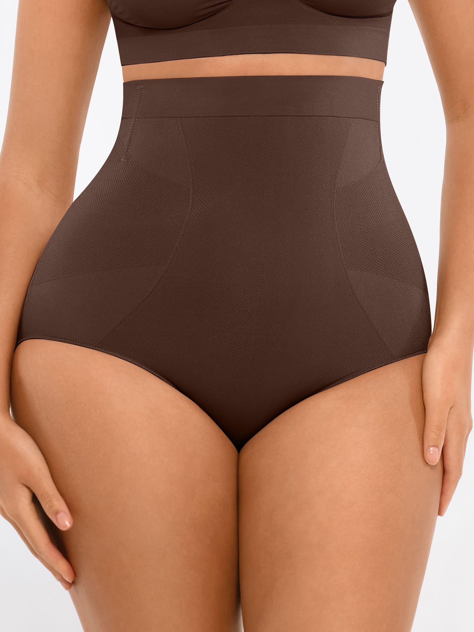 MyCurve High-Waisted Tummy Control Seamless Shapewear Briefs