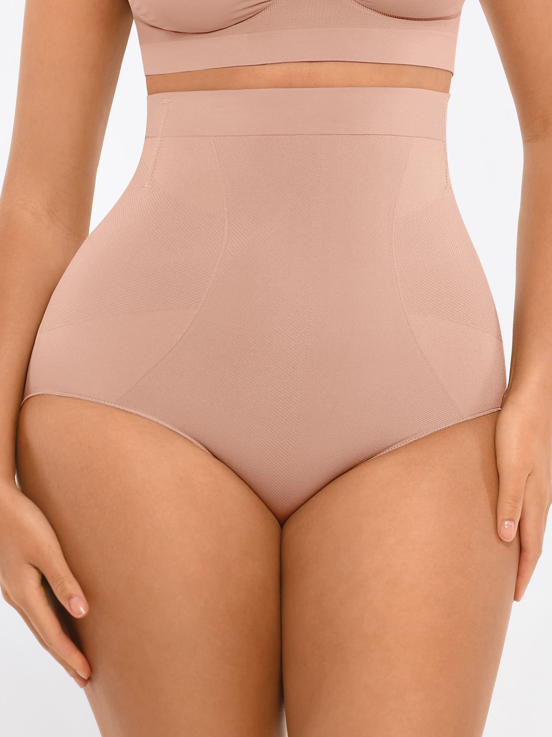 MyCurve High-Waisted Tummy Control Seamless Shapewear Briefs