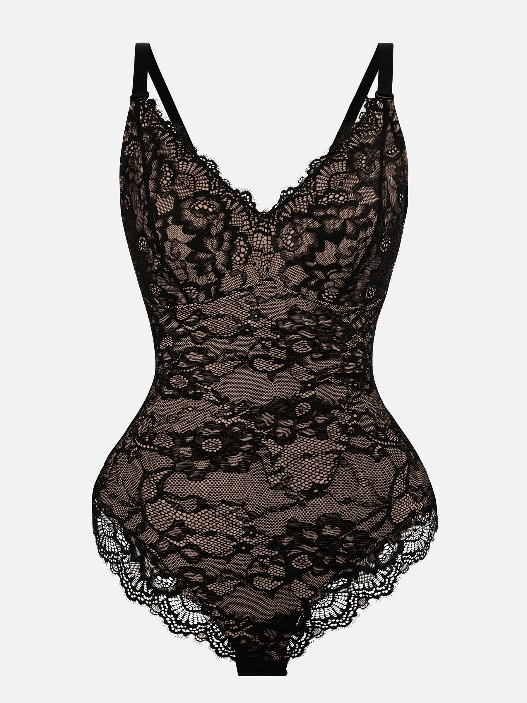 MyCurve Low-back Ultra-versatile Lace Bodysuit